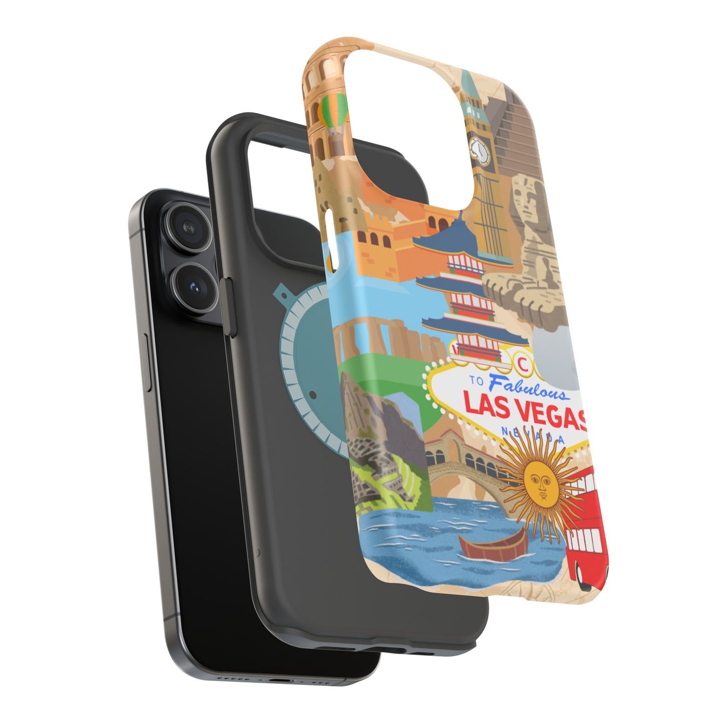 MonuStyle Cover de Teléfono para Viajeros