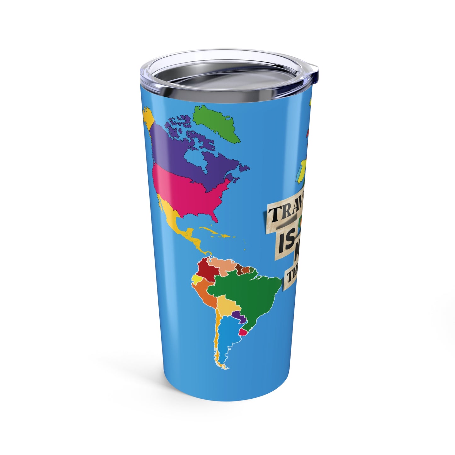 Vaso Tumbler Travel Is My Therapy