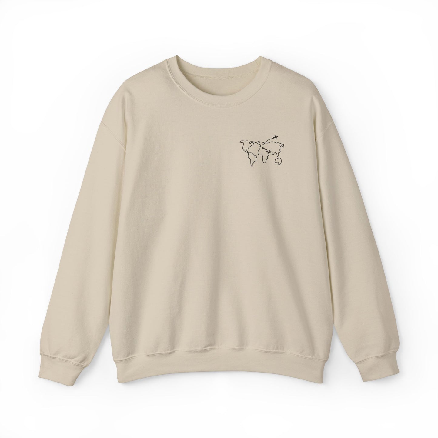 Pack Light, Travel Far- Sweatshirt