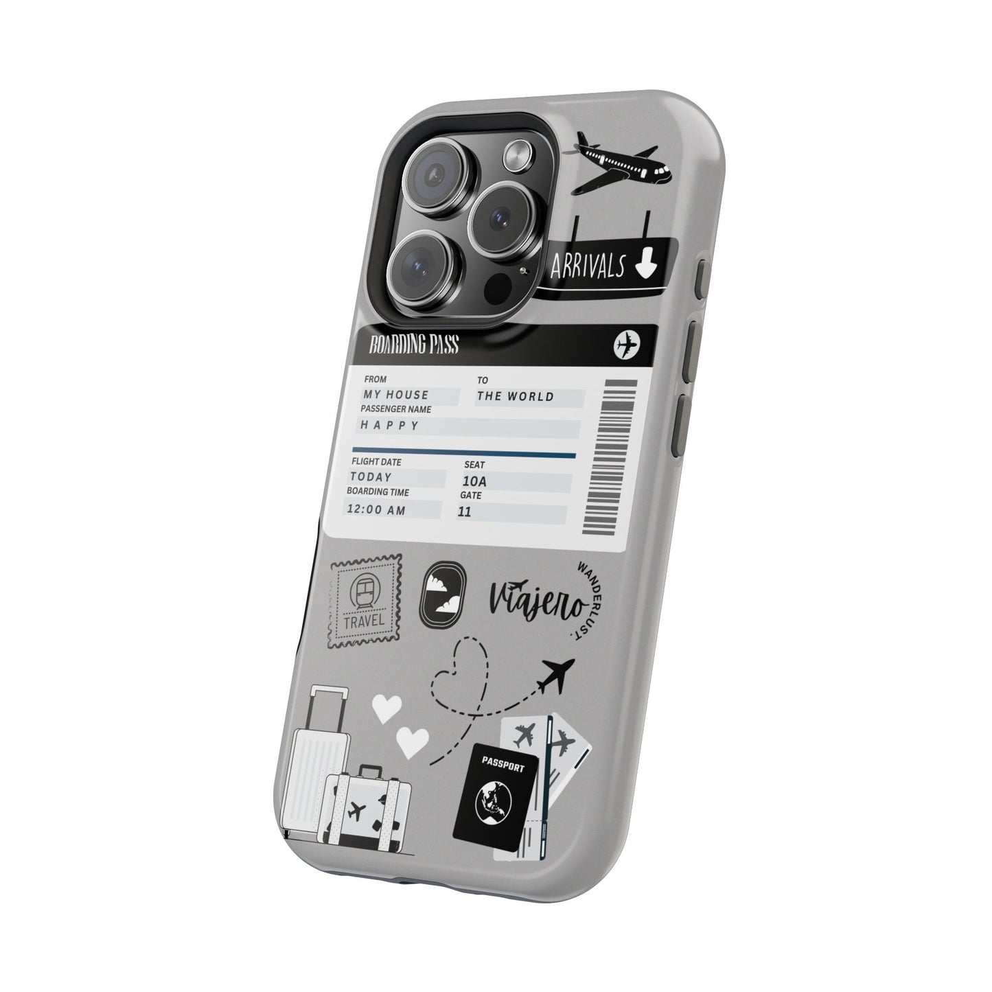 Adventure in My Pocket- Gray Case
