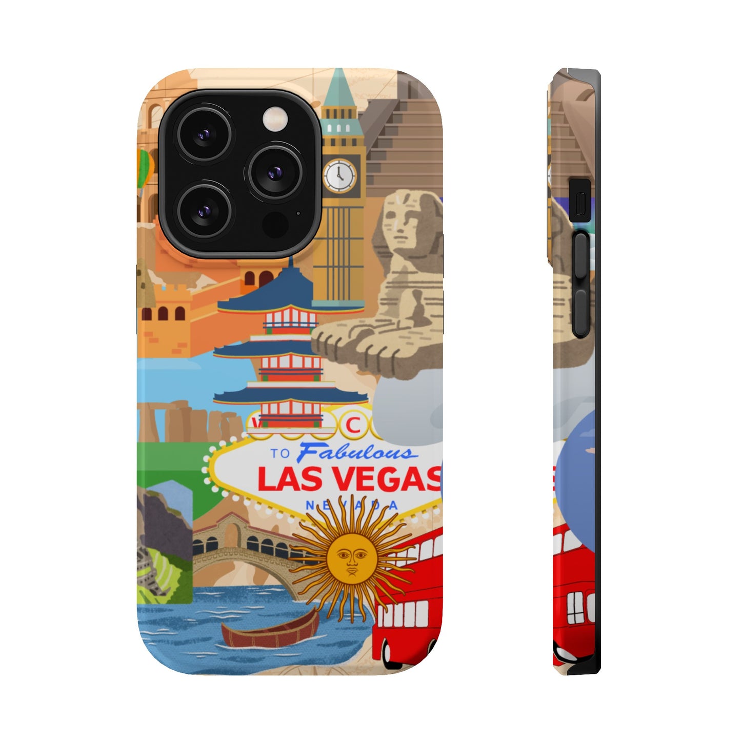 MonuStyle Cover de Teléfono para Viajeros