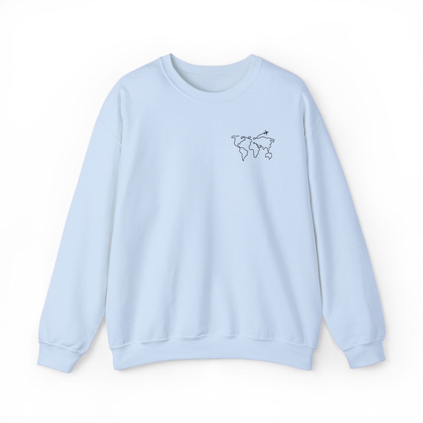 Pack Light, Travel Far- Sweatshirt