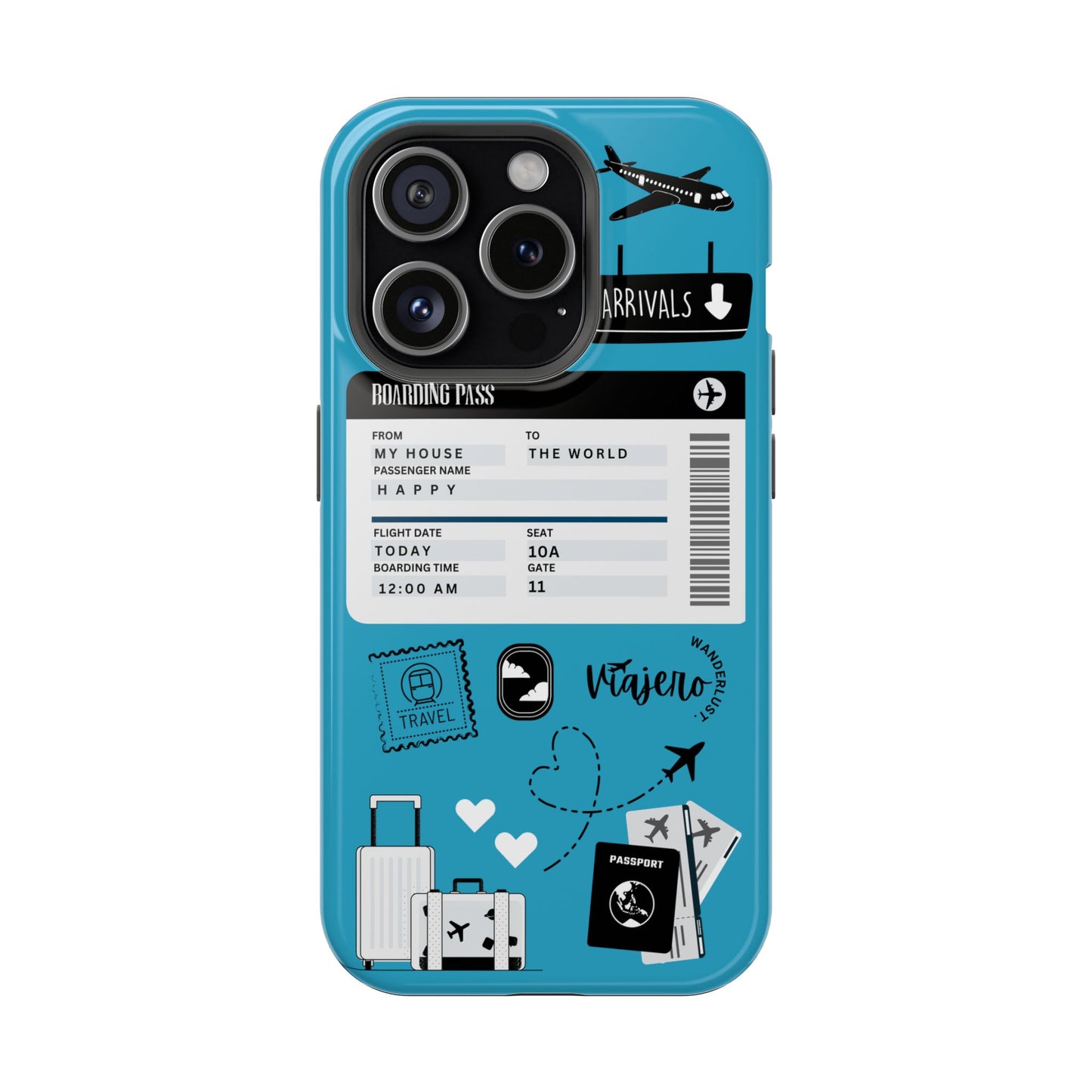Adventure in My Pocket- Turquoise Case