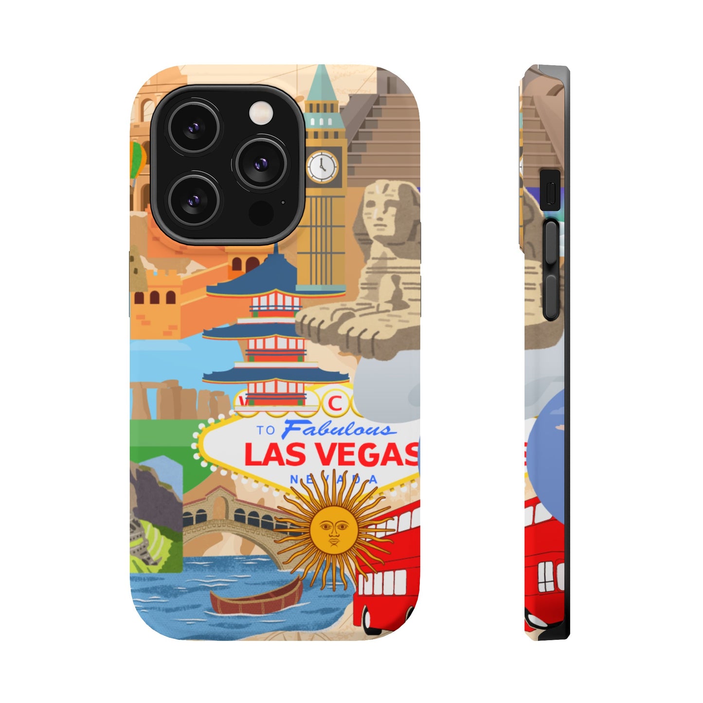 MonuStyle Cover de Teléfono para Viajeros