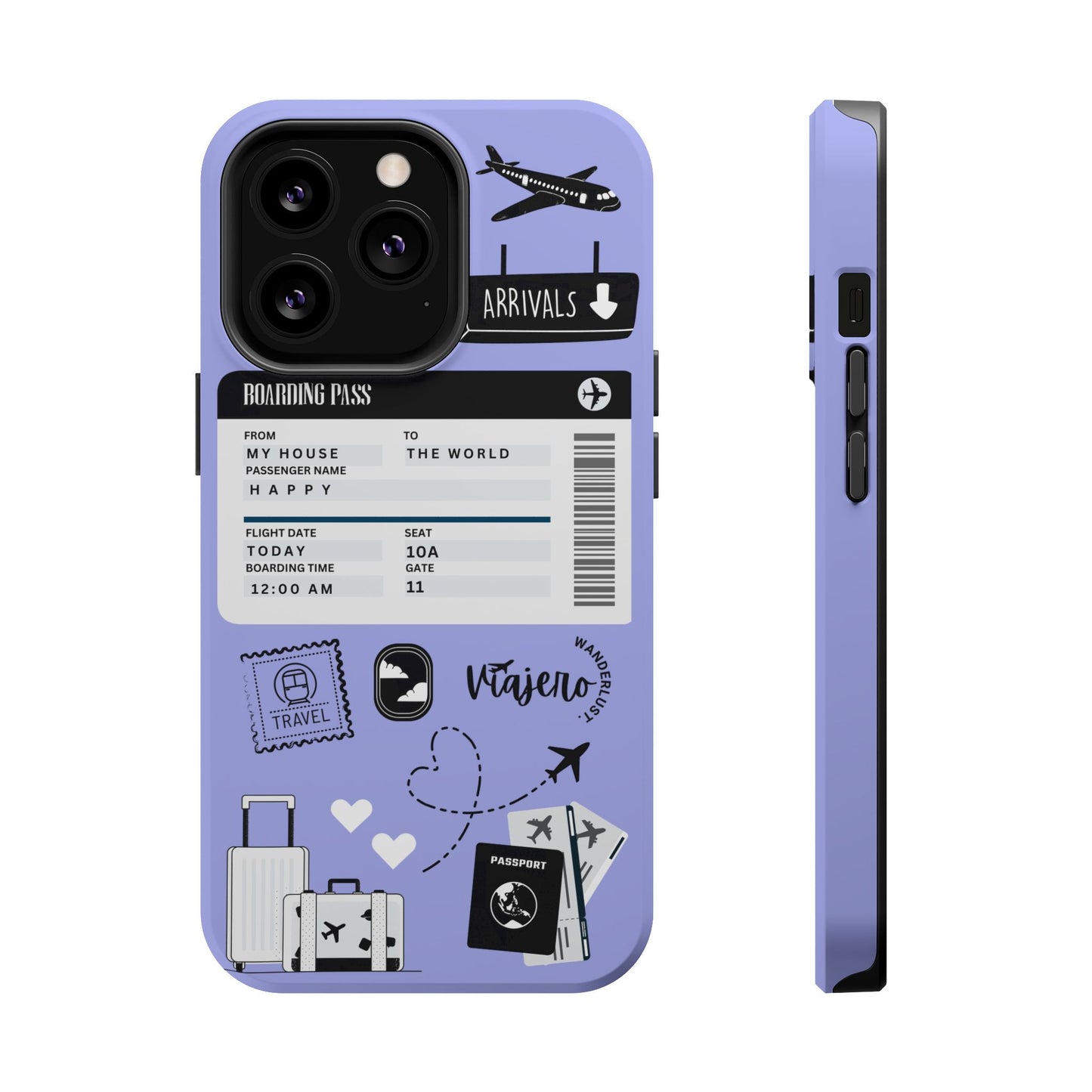 Adventure in My Pocket- Light Purple Case