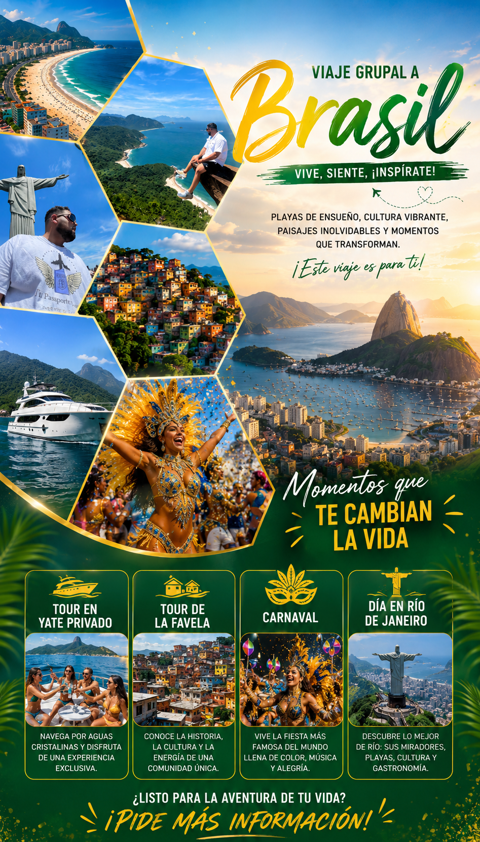 Viaje Grupal a Brasil (31 enero 2027 – 7 feb 2027) 🇧🇷