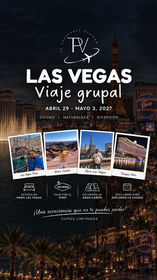 Abonos – Viaje grupal a Las Vegas